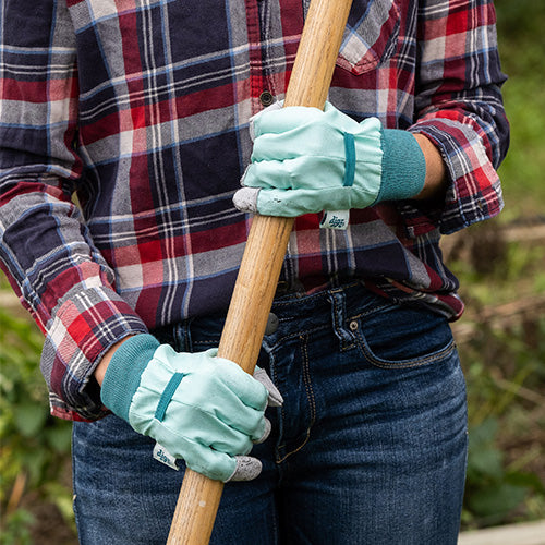 leather palm gardening gloves Digz Leather Palm Gloves