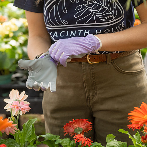 gardening gloves walmart Planter Purple Gloves