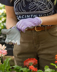 Planter Purple Gloves