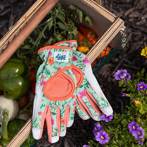 Signature Floral Gloves | Digz Gardening