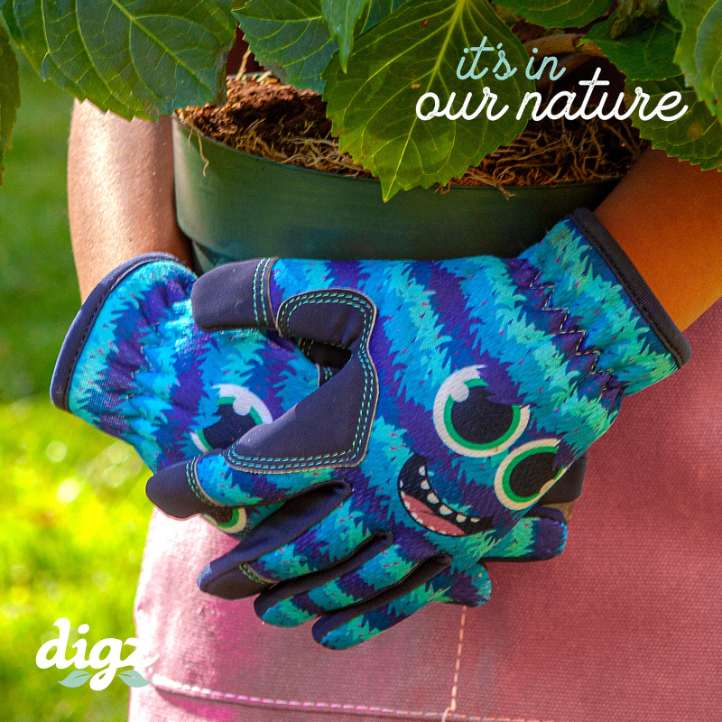 gardena gloves sanitized 10-pack Digz Kids Utility Garden Gloves